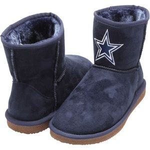 Dallas Cowboys Fur Boots